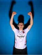 6 February 2023; Ryan O'Kane poses for a portrait during a Dundalk squad portrait session at Oriel Park in Dundalk, Louth. Photo by Stephen McCarthy/Sportsfile