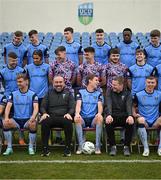 4 February 2023; UCD players and staff have their squad photograph taken during a UCD squad portrait session at UCD Bowl in Dublin. Photo by Stephen McCarthy/Sportsfile