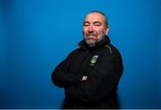 4 February 2023; Manager Andrew Myler poses for a portrait during a UCD squad portrait session at UCD Bowl in Dublin. Photo by Stephen McCarthy/Sportsfile