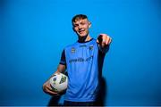 4 February 2023; Sami Clarke poses for a portrait during a UCD squad portrait session at UCD Bowl in Dublin. Photo by Stephen McCarthy/Sportsfile