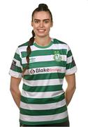 7 February 2023; Jessica Hennessy poses for a portrait during a Shamrock Rovers Women's squad portrait session at Roadstone Group Sports Club in Dublin. Photo by Ramsey Cardy/Sportsfile