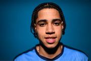 4 February 2023; Daniel Babb poses for a portrait during a UCD squad portrait session at UCD Bowl in Dublin. Photo by Stephen McCarthy/Sportsfile