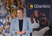 8 February 2023; In attendance at UPMC Nowlan Park in Kilkenny for the announcement of the continued sponsorship by Glanbia & Avonmore of Kilkenny GAA in hurling and football from u14 to senior level is Glanbia director of corporate affairs Martha Kavanagh. Photo by Piaras Ó Mídheach/Sportsfile