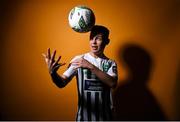 6 February 2023; Zach Donohue poses for a portrait during a Bray Wanderers squad portrait session at Carlisle Grounds in Bray, Wicklow. Photo by David Fitzgerald/Sportsfile