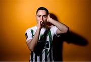 6 February 2023; Conor Crowley poses for a portrait during a Bray Wanderers squad portrait session at Carlisle Grounds in Bray, Wicklow. Photo by David Fitzgerald/Sportsfile