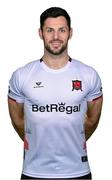 6 February 2023; Patrick Hoban stands for a portrait during a Dundalk squad portrait session at Oriel Park in Dundalk, Louth. Photo by Seb Daly/Sportsfile