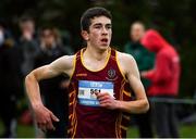 8 February 2023; Billy Coogan of Kilkenny CBS competing in the Senior boys race during the 123.ie Leinster Schools Cross Country 2023 at Santry Demesne in Dublin. Photo by Colm Kelly Morris/Sportsfile