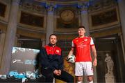 8 February 2023; St Patrick's Athletic manager Tim Clancy and Joe Redmond at the launch of the SSE Airtricity League of Ireland 2023 season held at City Hall in Dublin. Photo by Stephen McCarthy/Sportsfile