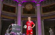 8 February 2023; Emma Hansberry of Sligo Rovers at the launch of the SSE Airtricity League of Ireland 2023 season held at City Hall in Dublin. Photo by Stephen McCarthy/Sportsfile