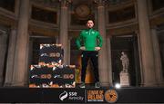 8 February 2023; Kerry FC manager Billy Dennehy at the launch of the SSE Airtricity League of Ireland 2023 season held at City Hall in Dublin. Photo by Stephen McCarthy/Sportsfile