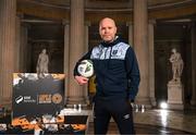 8 February 2023; Waterford FC manager Danny Searle at the launch of the SSE Airtricity League of Ireland 2023 season held at City Hall in Dublin. Photo by Stephen McCarthy/Sportsfile