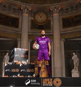 8 February 2023; Ethan Boyle of Wexford FC at the launch of the SSE Airtricity League of Ireland 2023 season held at City Hall in Dublin. Photo by Stephen McCarthy/Sportsfile