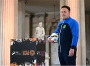 8 February 2023; Bray Wanderers head coach Ian Ryan at the launch of the SSE Airtricity League of Ireland 2023 season held at City Hall in Dublin. Photo by Seb Daly/Sportsfile