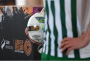 8 February 2023; League of Ireland branding at the launch of the SSE Airtricity League of Ireland 2023 season held at City Hall in Dublin. Photo by Seb Daly/Sportsfile