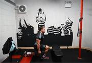 9 February 2023; Tadhg McElroy during a Leinster Rugby gym session at Enniscorthy RFC in Wexford. Photo by Harry Murphy/Sportsfile