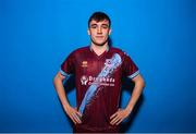 6 February 2023; Michael Leddy poses for a portrait during a Drogheda United squad portrait session at Weaver's Park in Drogheda, Louth. Photo by Stephen McCarthy/Sportsfile