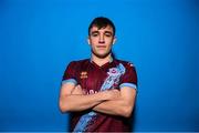 6 February 2023; Michael Leddy poses for a portrait during a Drogheda United squad portrait session at Weaver's Park in Drogheda, Louth. Photo by Stephen McCarthy/Sportsfile