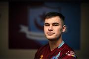 6 February 2023; Evan Weir poses for a portrait during a Drogheda United squad portrait session at Weaver's Park in Drogheda, Louth. Photo by Stephen McCarthy/Sportsfile