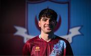 6 February 2023; Darragh Noone poses for a portrait during a Drogheda United squad portrait session at Weaver's Park in Drogheda, Louth. Photo by Stephen McCarthy/Sportsfile