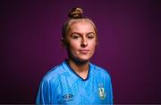 7 February 2023; Goalkeeper Summer Lawless poses for a portrait during a Shamrock Rovers squad portrait session at Roadstone Group Sports Club in Dublin. Photo by Stephen McCarthy/Sportsfile