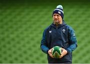 10 February 2023; Assistant coach Mike Catt during the Ireland rugby captain's run at the Aviva Stadium in Dublin. Photo by Seb Daly/Sportsfile
