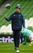 10 February 2023; Assistant coach Mike Catt during the Ireland rugby captain's run at the Aviva Stadium in Dublin. Photo by Seb Daly/Sportsfile