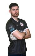 9 February 2023; Goalkeeper Scott van-der-Sluis stands for a portrait during a Shelbourne squad portrait session at AUL Complex in Clonsaugh, Dublin. Photo by Seb Daly/Sportsfile