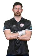 9 February 2023; Goalkeeper Scott van-der-Sluis stands for a portrait during a Shelbourne squad portrait session at AUL Complex in Clonsaugh, Dublin. Photo by Seb Daly/Sportsfile
