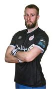 9 February 2023; Goalkeeper Conor Kearns stands for a portrait during a Shelbourne squad portrait session at AUL Complex in Clonsaugh, Dublin. Photo by Seb Daly/Sportsfile