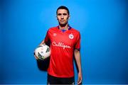 9 February 2023; Shane Griffin poses for a portrait during a Shelbourne squad portrait session at AUL Complex in Clonsaugh, Dublin. Photo by Stephen McCarthy/Sportsfile