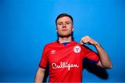 9 February 2023; Conor Kane poses for a portrait during a Shelbourne squad portrait session at AUL Complex in Clonsaugh, Dublin. Photo by Stephen McCarthy/Sportsfile