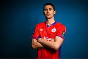 9 February 2023; Shane Griffin poses for a portrait during a Shelbourne squad portrait session at AUL Complex in Clonsaugh, Dublin. Photo by Stephen McCarthy/Sportsfile