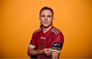 9 February 2023; Conor McCormack poses for a portrait during a Galway United squad portrait session at the Clayton Hotel in Galway. Photo by Eóin Noonan/Sportsfile