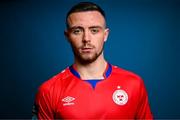 9 February 2023; Kyle Robinson poses for a portrait during a Shelbourne squad portrait session at AUL Complex in Clonsaugh, Dublin. Photo by Stephen McCarthy/Sportsfile