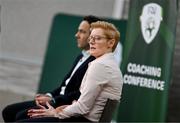 11 February 2023; FAI Head of Women’s and Girl’s Football Eileen Gleeson during the FAI Female Coaching Conference at Raddison Blu Hotel in Letterkenny, Donegal. Photo by Ramsey Cardy/Sportsfile