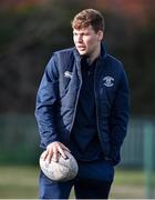 9 February 2023; St Mary's College coach Adam McEvoy ahead of the Bank of Ireland Leinster Rugby Schools Junior Cup First Round match between St Mary’s College and Gonzaga College at Energia Park in Dublin. Photo by Daire Brennan/Sportsfile