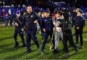 11 February 2023; Waterford manager Davy Fitzgerald is followed by young supporters after the Allianz Hurling League Division 1 Group B match between Laois and Waterford at Laois Hire O'Moore Park in Portlaoise, Laois. Photo by Piaras Ó Mídheach/Sportsfile