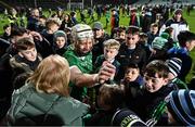 11 February 2023; Cian Lynch of Limerick with supporters after the Allianz Hurling League Division 1 Group A match between Limerick and Clare at TUS Gaelic Grounds in Limerick. Photo by Eóin Noonan/Sportsfile