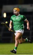11 February 2023; Adam English of Limerick during the Allianz Hurling League Division 1 Group A match between Limerick and Clare at TUS Gaelic Grounds in Limerick. Photo by John Sheridan/Sportsfile