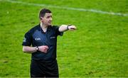 12 February 2023; Referee Colm Lyons during the Allianz Hurling League Division 1 Group B match between Dublin and Antrim at Parnell Park in Dublin. Photo by Ray McManus/Sportsfile