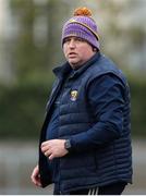 12 February 2023; Wexford manager Darragh Egan during the Allianz Hurling League Division 1 Group A match between Westmeath and Wexford at TEG Cusack Park in Mullingar, Westmeath. Photo by Michael P Ryan/Sportsfile