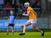 12 February 2023; Paddy Burke of Antrim during the Allianz Hurling League Division 1 Group B match between Dublin and Antrim at Parnell Park in Dublin. Photo by Ray McManus/Sportsfile