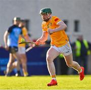 12 February 2023; Conal Cunning of Antrim during the Allianz Hurling League Division 1 Group B match between Dublin and Antrim at Parnell Park in Dublin. Photo by Ray McManus/Sportsfile