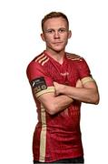 9 February 2023; Conor McCormack during a Galway United squad portrait session at the Clayton Hotel in Galway. Photo by Sam Barnes/Sportsfile