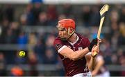 12 February 2023; Conor Whelan of Galway during the Allianz Hurling League Division 1 Group A match between Galway and Cork at Pearse Stadium in Galway. Photo by Seb Daly/Sportsfile