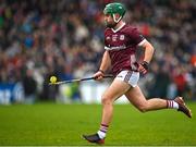 12 February 2023; Evan Niland of Galway during the Allianz Hurling League Division 1 Group A match between Galway and Cork at Pearse Stadium in Galway. Photo by Seb Daly/Sportsfile