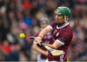 12 February 2023; Evan Niland of Galway during the Allianz Hurling League Division 1 Group A match between Galway and Cork at Pearse Stadium in Galway. Photo by Seb Daly/Sportsfile