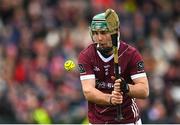 12 February 2023; Evan Niland of Galway during the Allianz Hurling League Division 1 Group A match between Galway and Cork at Pearse Stadium in Galway. Photo by Seb Daly/Sportsfile