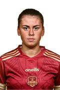 9 February 2023; Jenna Slattery during a Galway United squad portrait session at the Clayton Hotel in Galway. Photo by Sam Barnes/Sportsfile