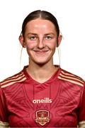 9 February 2023; Abbie Callanan during a Galway United squad portrait session at the Clayton Hotel in Galway. Photo by Sam Barnes/Sportsfile